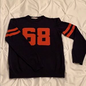 H&M vintage letterman sweater